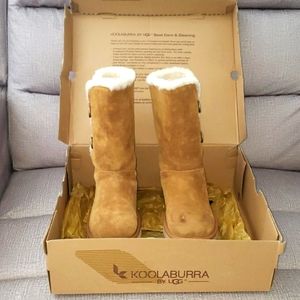 koolaburra ugg boots, Brown, size 6.